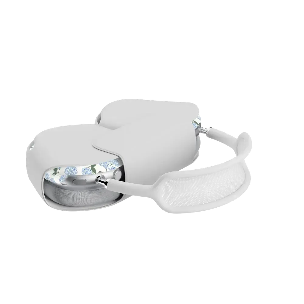 Nantucket Cottage | Blue Hydrangea AirPods Max Case - Bansusa