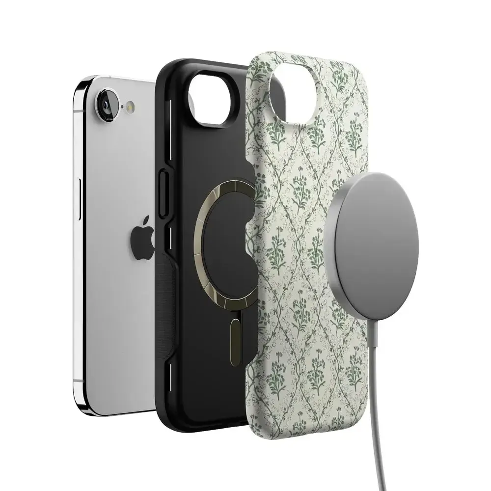 Sage Tapestry | Floral Vines Case - Bansusa