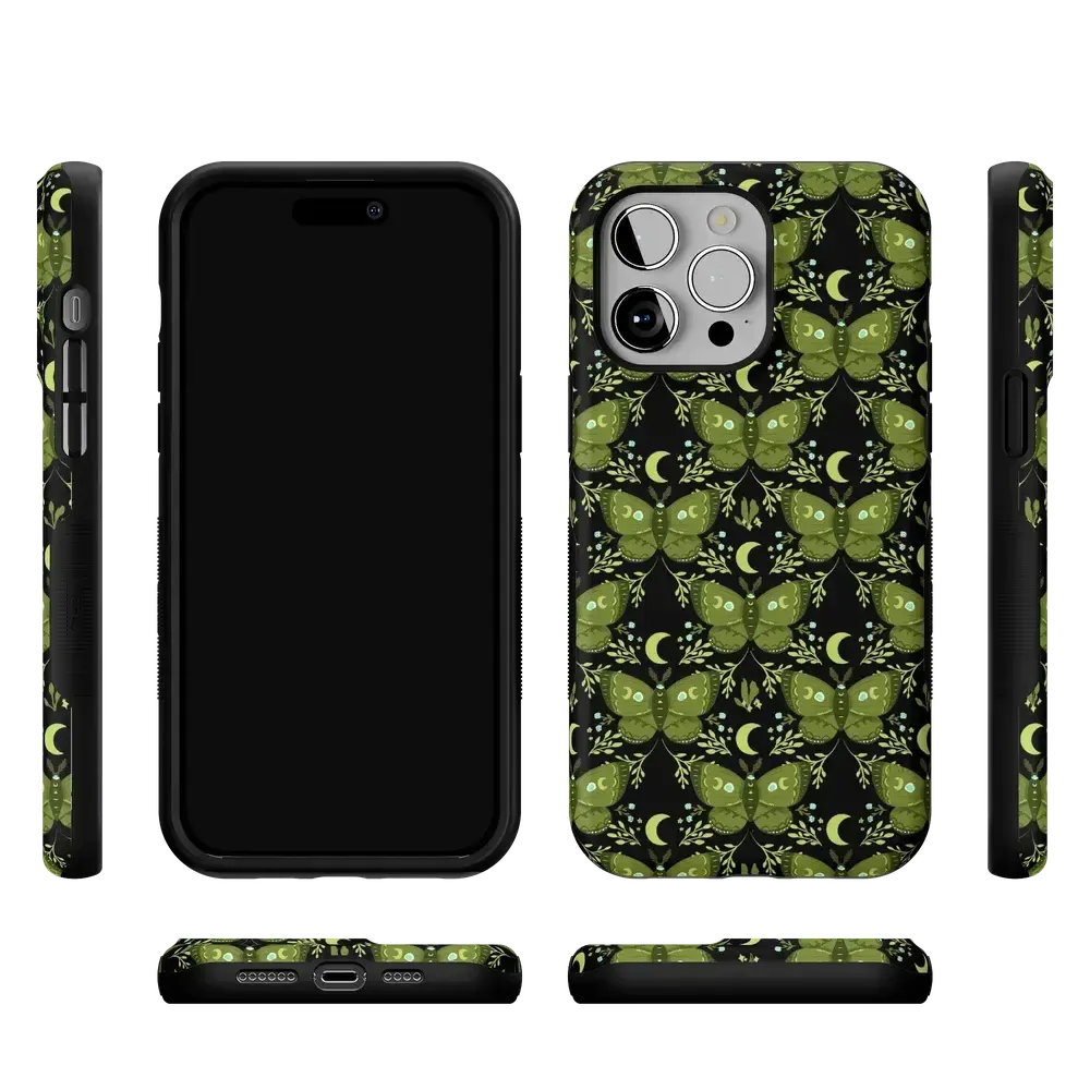 Mystic Moths | Green Twilight Case - Bansusa