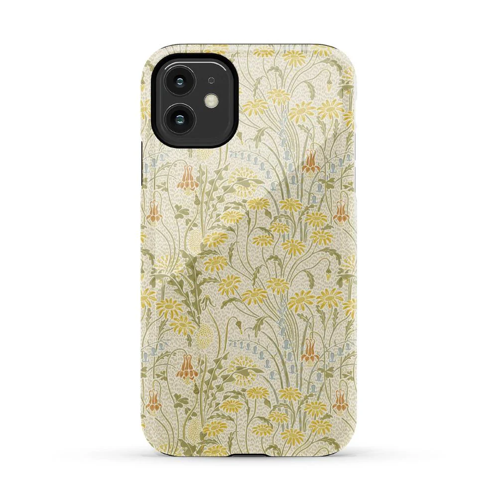 Boho Blooms | Golden Floral Case - Bansusa