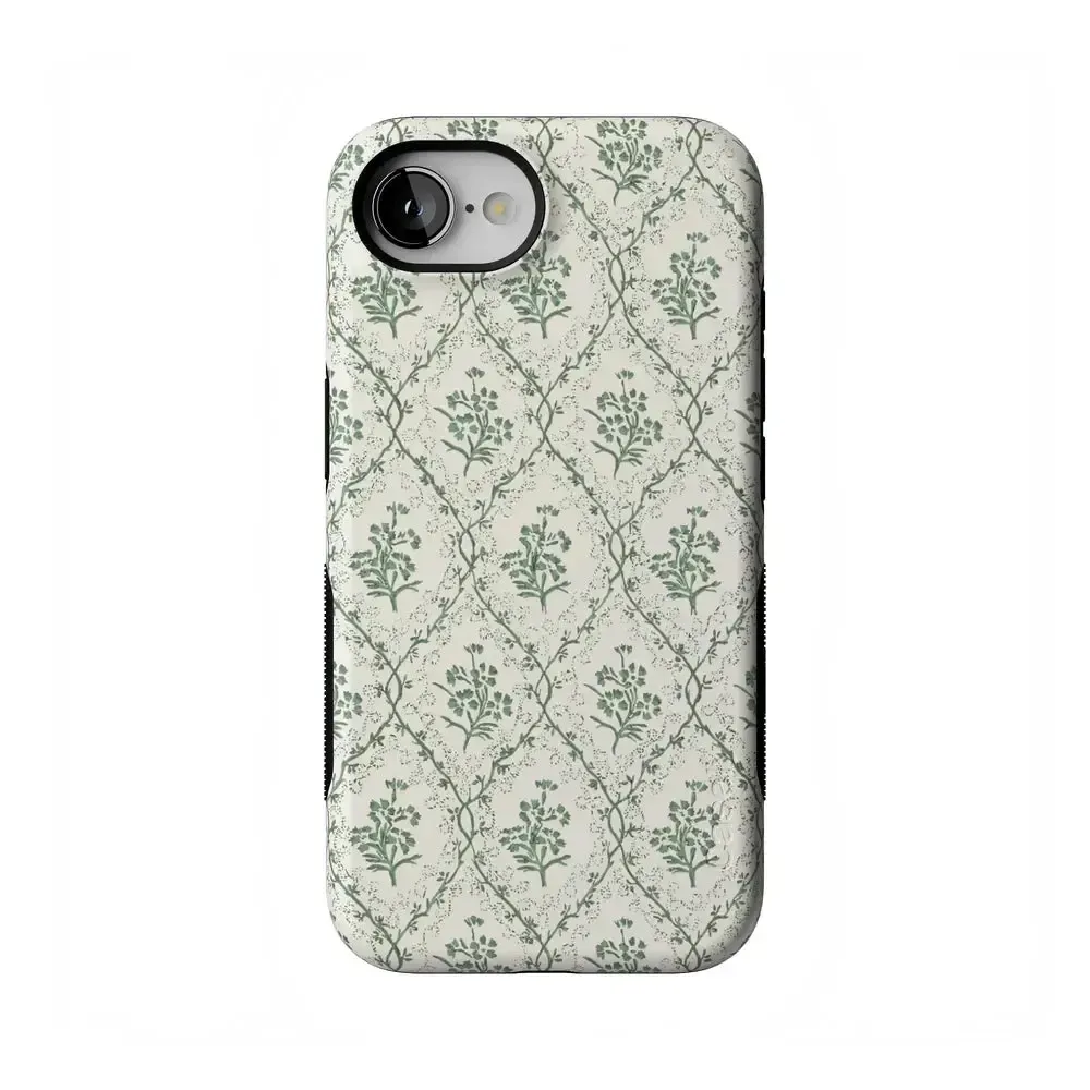 Sage Tapestry | Floral Vines Case - Bansusa