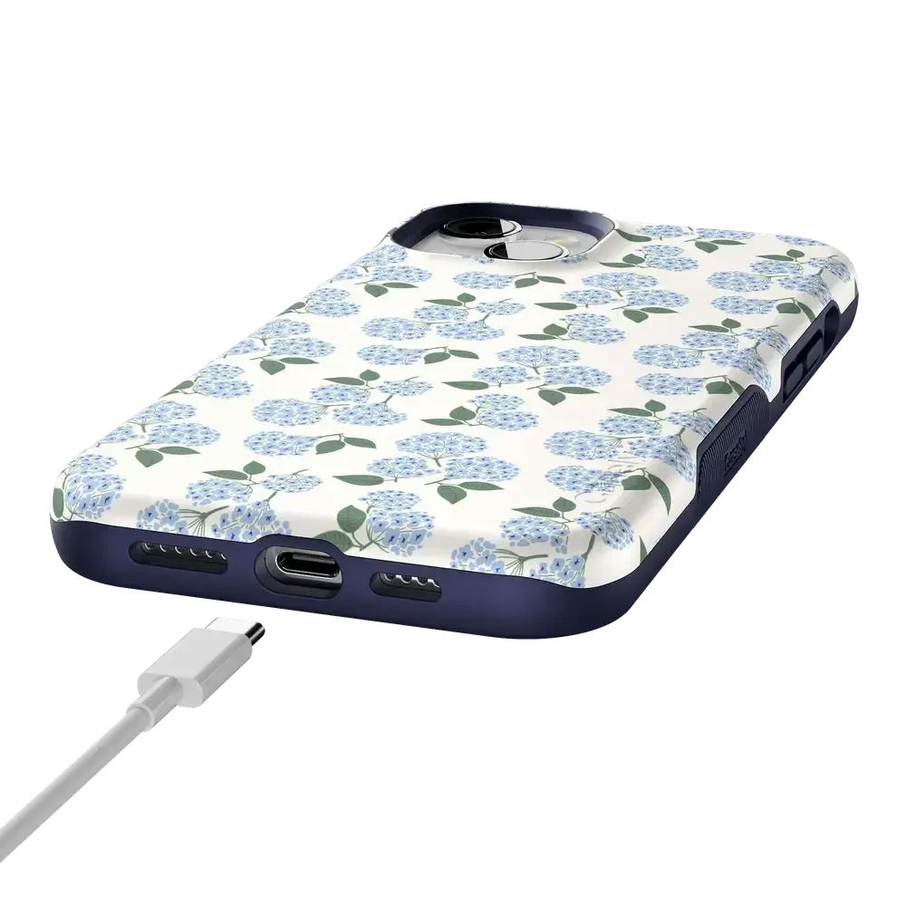 Nantucket Cottage | Blue Hydrangea Case - Bansusa