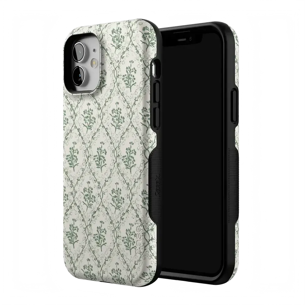 Sage Tapestry | Floral Vines Case - Bansusa