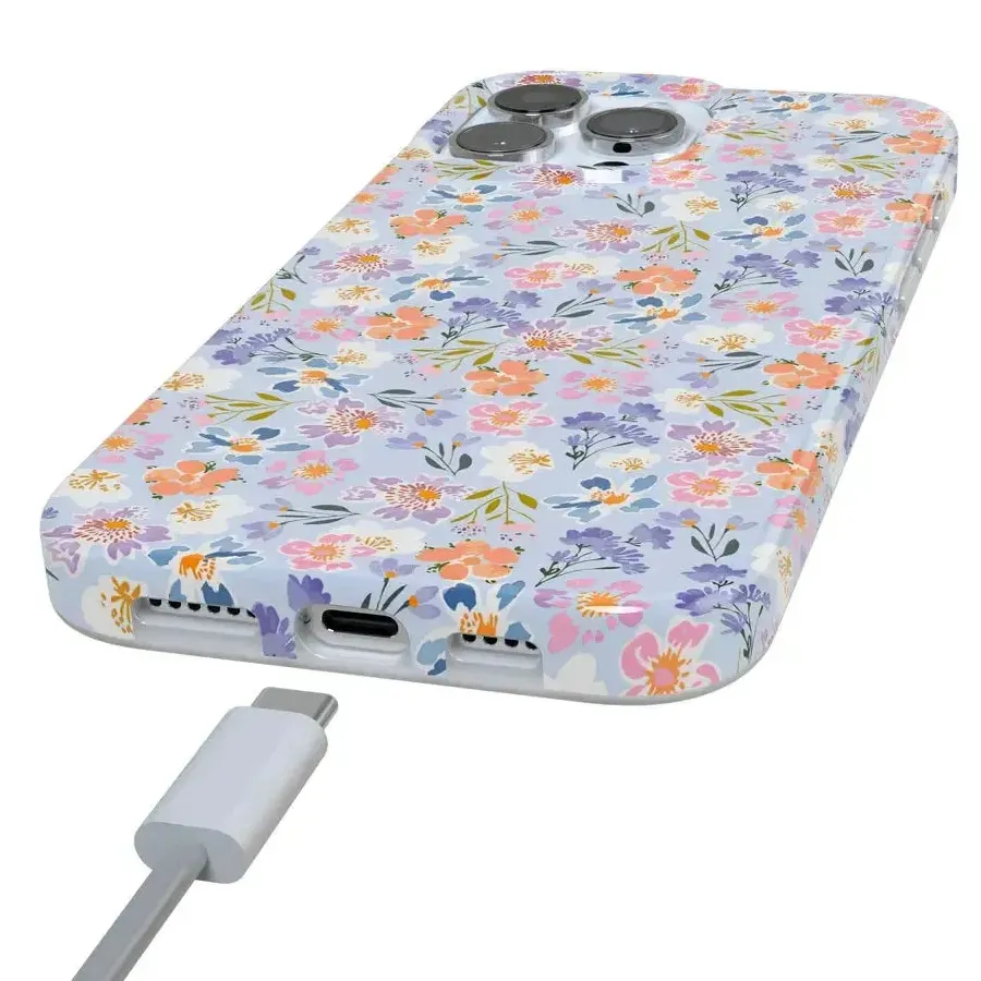Poppy Meadows | Pastel Floral Case - Bansusa