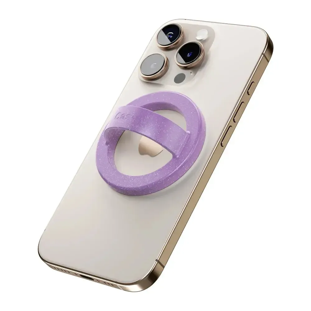 Lavender Waves | Purple Shimmer MagRing - Bansusa