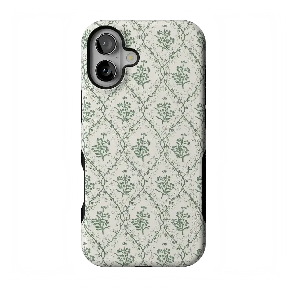 Sage Tapestry | Floral Vines Case - Bansusa