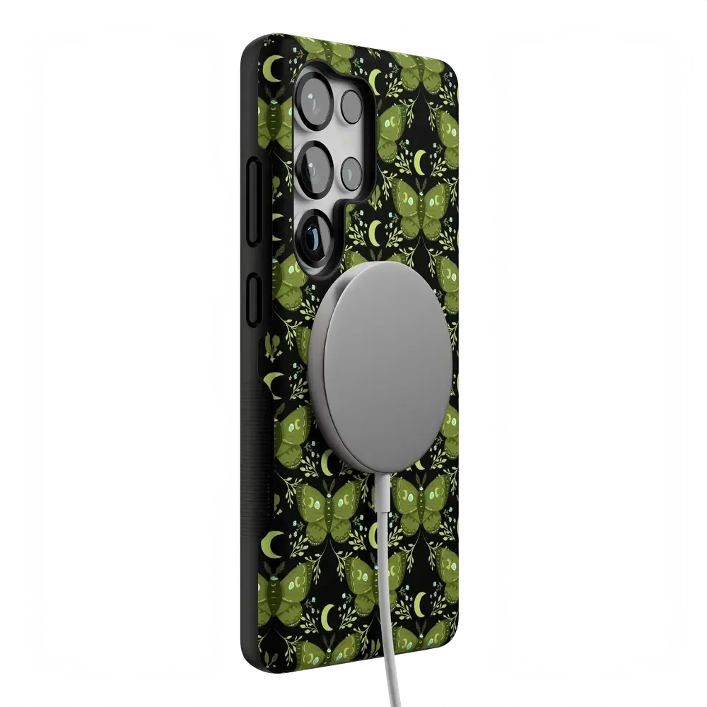 Mystic Moths | Green Twilight Case - Bansusa