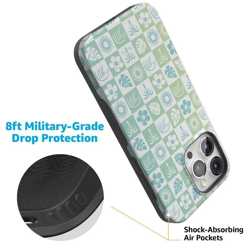 Coastal Checkers | Pura Vida Case - Bansusa