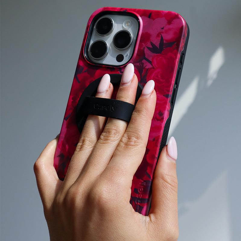 MagRing | Black Magnetic Phone Ring - Bansusa