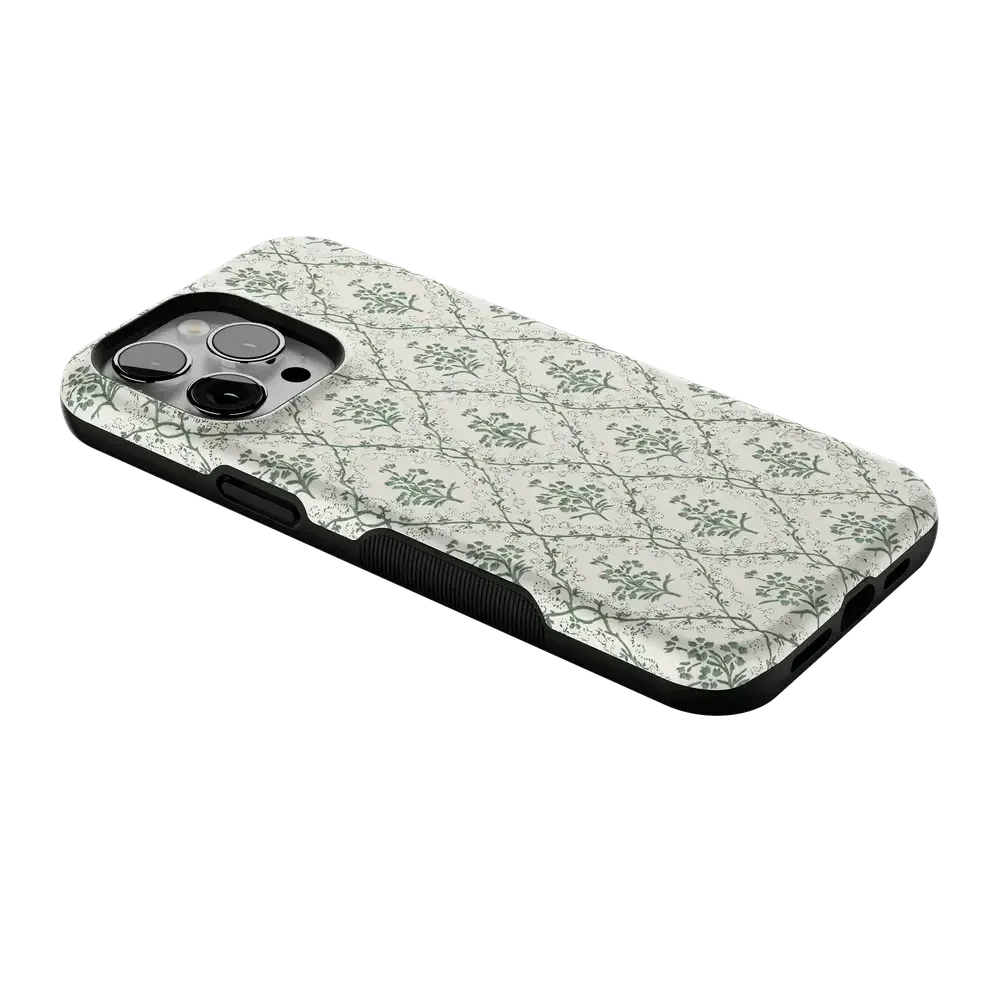 Sage Tapestry | Floral Vines Case - Bansusa