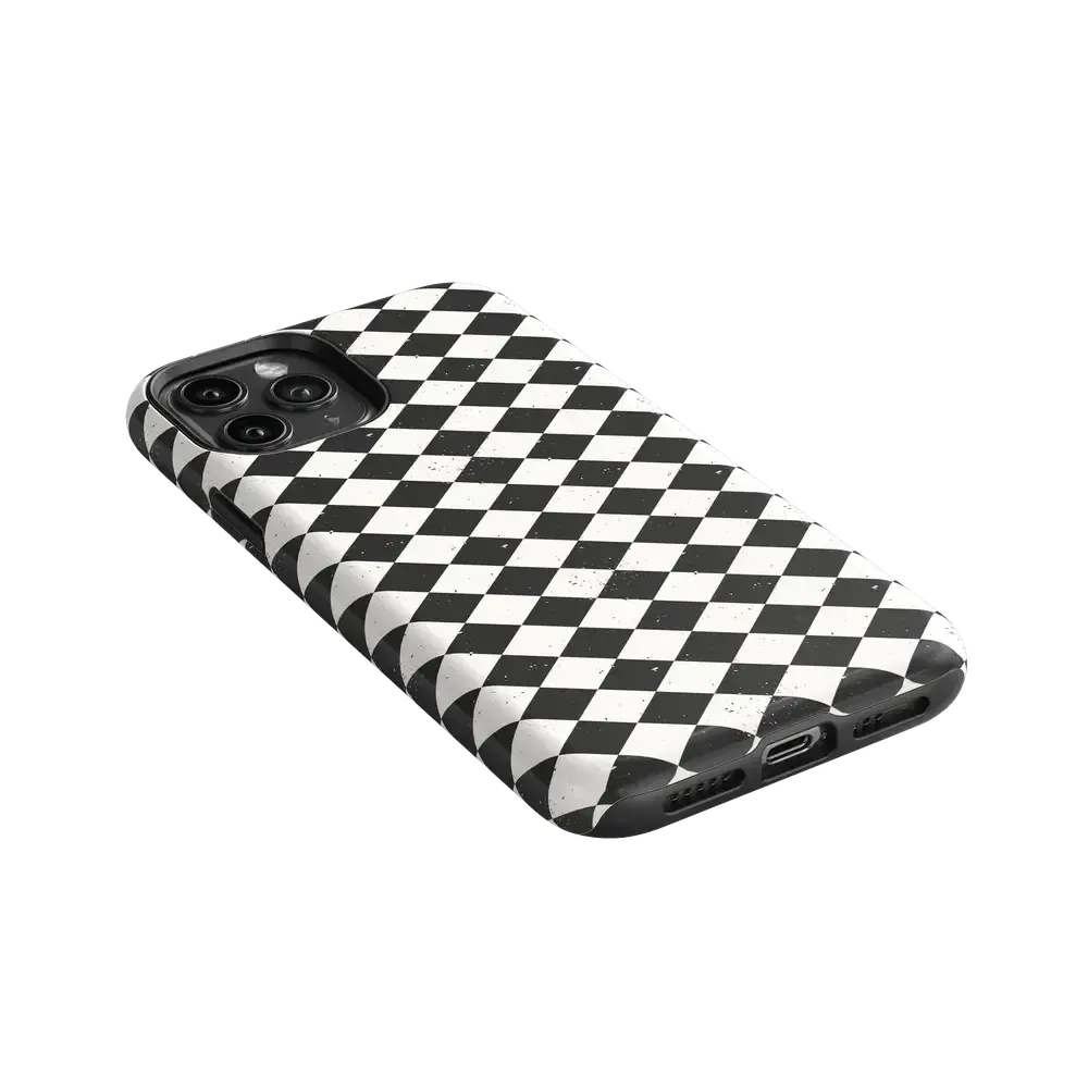 Salem's Hex | Black & White Checkered Case - Bansusa