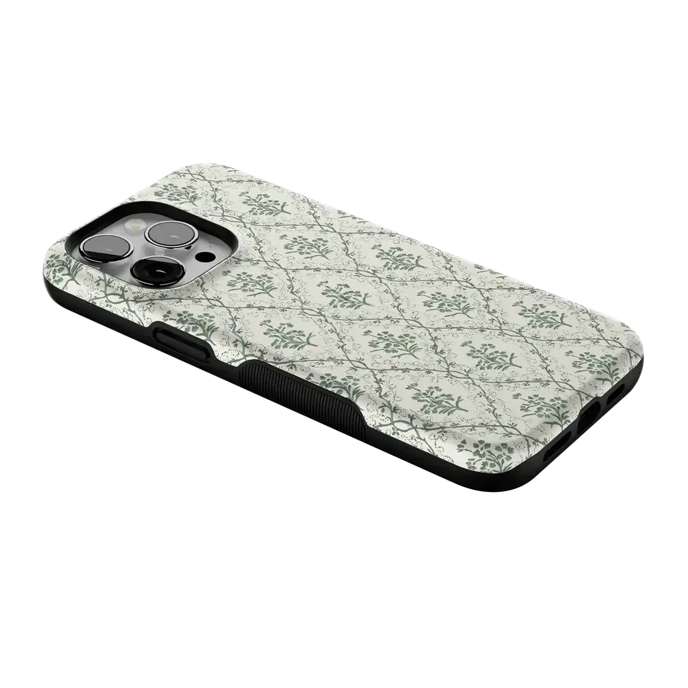 Sage Tapestry | Floral Vines Case - Bansusa
