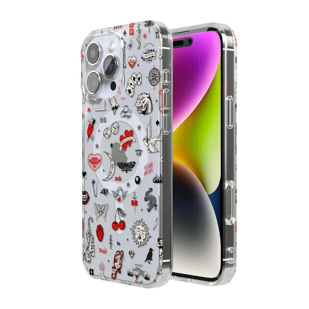 Not a Phase | Clear Flash Tattoo Case - Bansusa