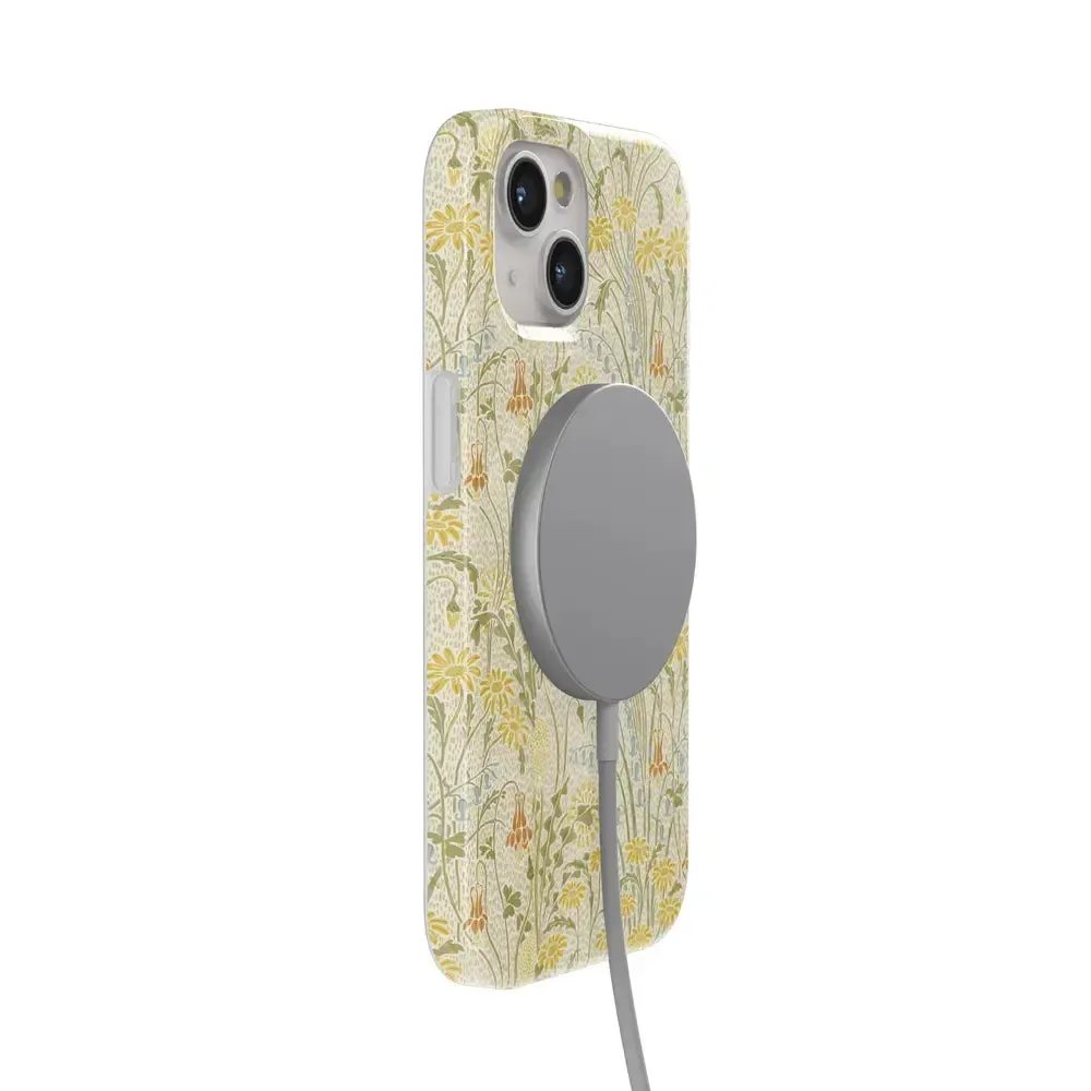 Boho Blooms | Golden Floral Case - Bansusa