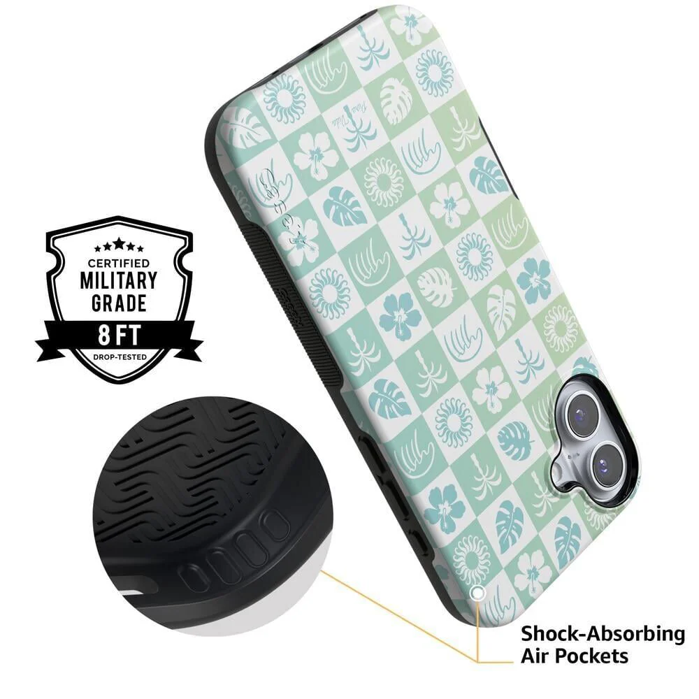 Coastal Checkers | Pura Vida Case - Bansusa