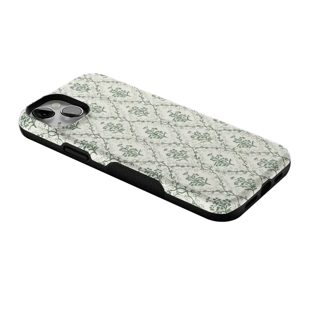 Sage Tapestry | Floral Vines Case - Bansusa