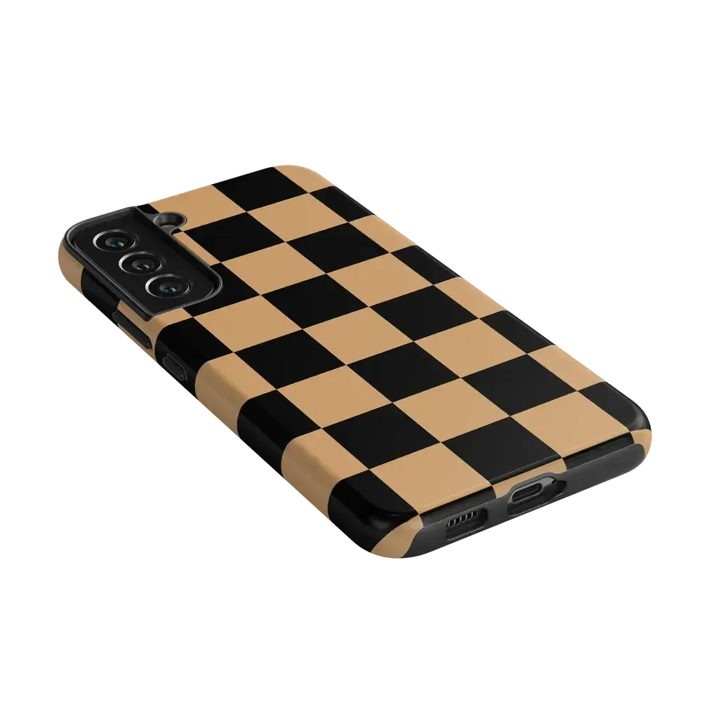 Fit Check | Black & Brown Checkerboard Case - Bansusa