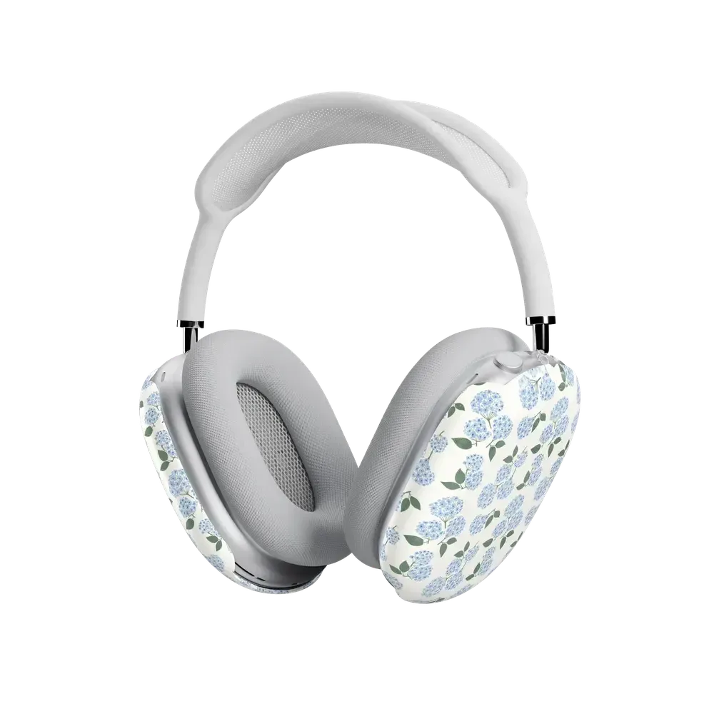 Nantucket Cottage | Blue Hydrangea AirPods Max Case - Bansusa