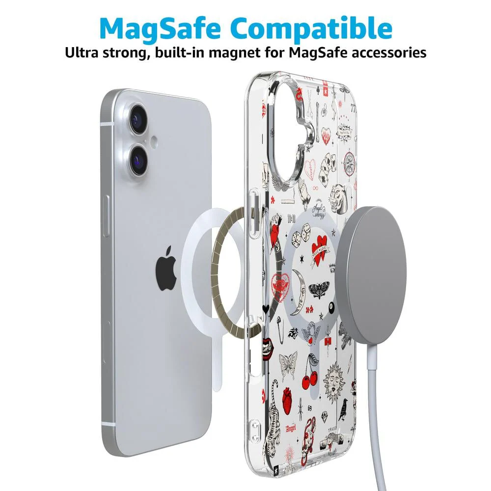 Not a Phase | Clear Flash Tattoo Case - Bansusa