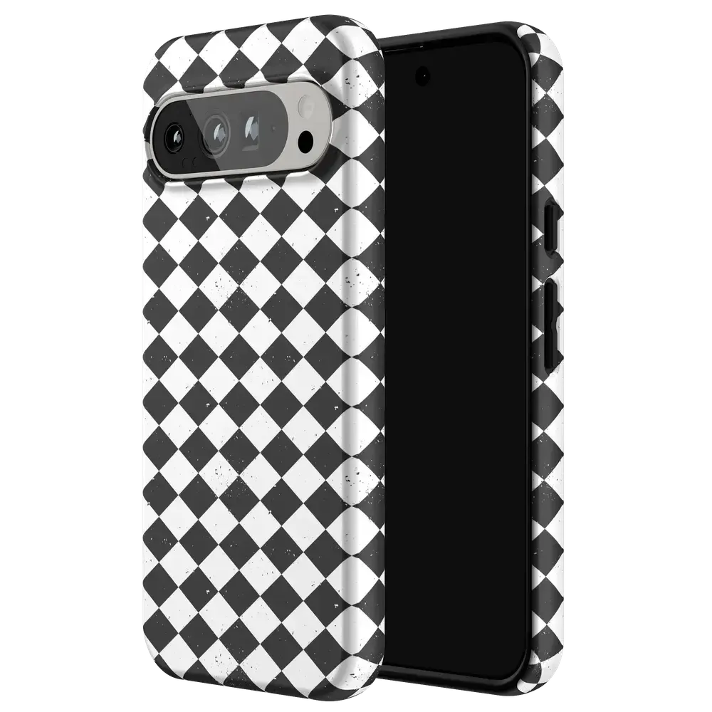 Salem's Hex | Black & White Checkered Case - Bansusa