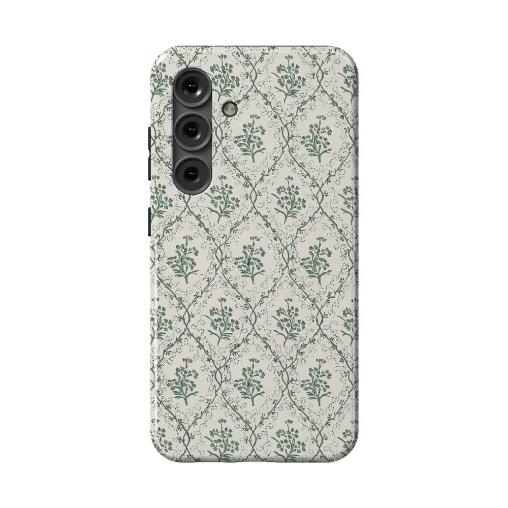 Sage Tapestry | Floral Vines Case - Bansusa