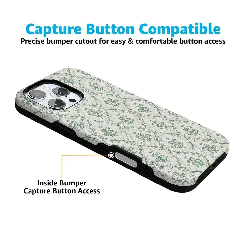 Sage Tapestry | Floral Vines Case - Bansusa
