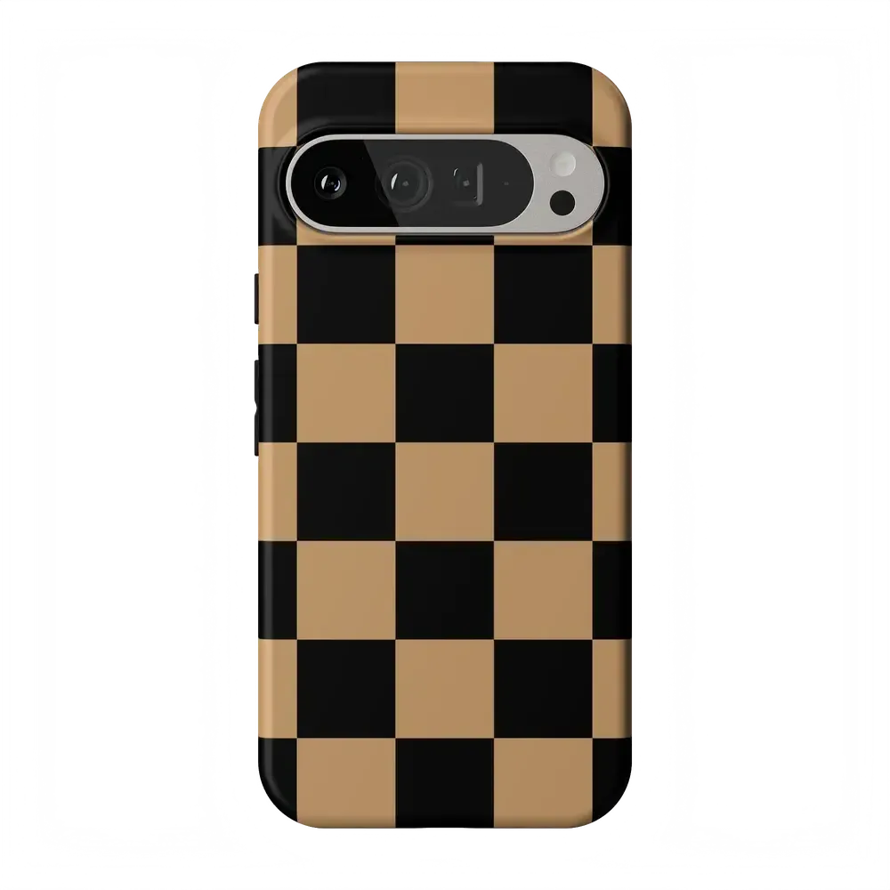 Fit Check | Black & Brown Checkerboard Case - Bansusa