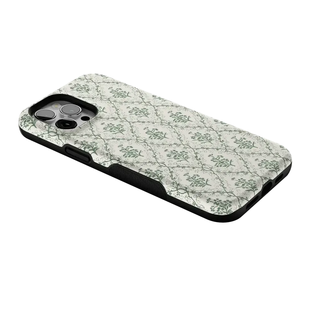 Sage Tapestry | Floral Vines Case - Bansusa