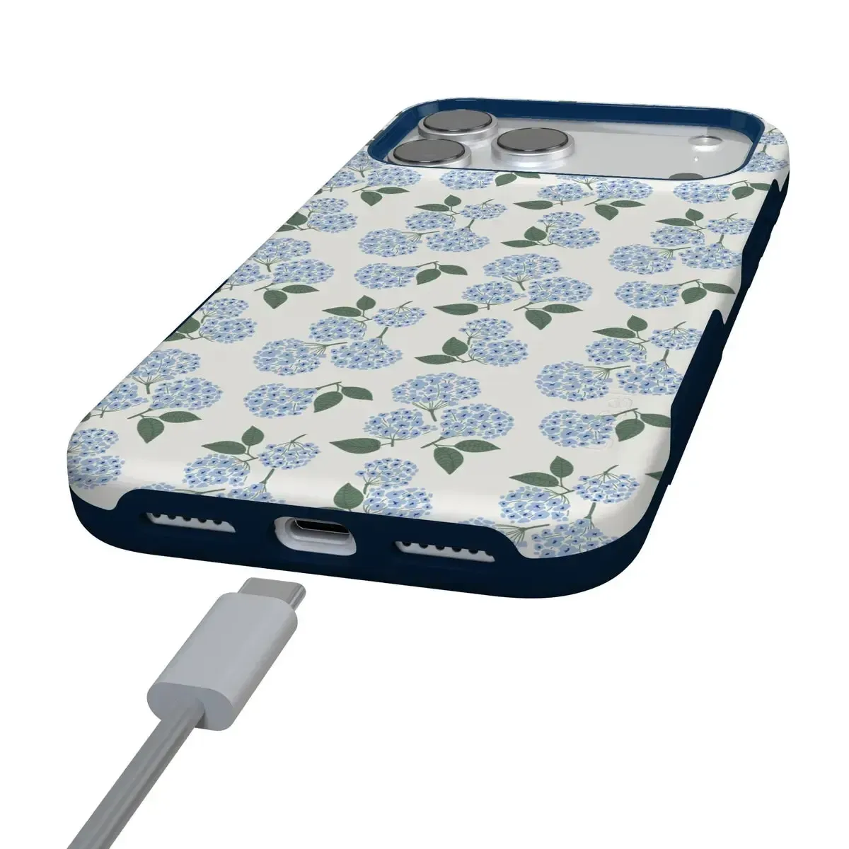 Nantucket Cottage | Blue Hydrangea Case - Bansusa