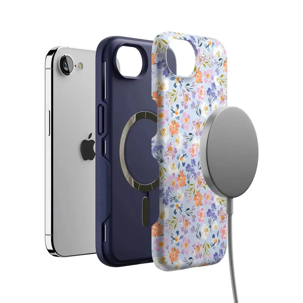 Poppy Meadows | Pastel Floral Case - Bansusa