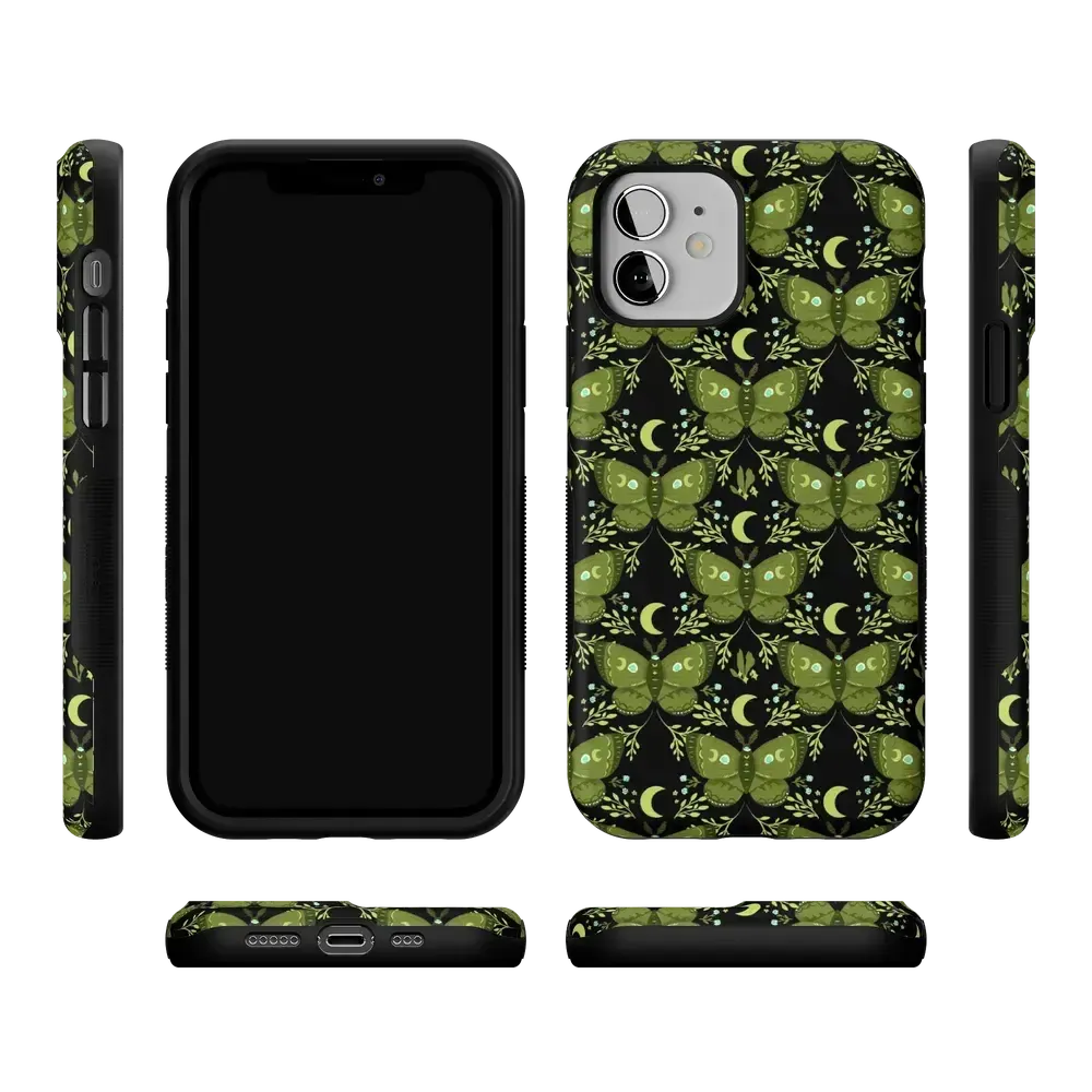 Mystic Moths | Green Twilight Case - Bansusa