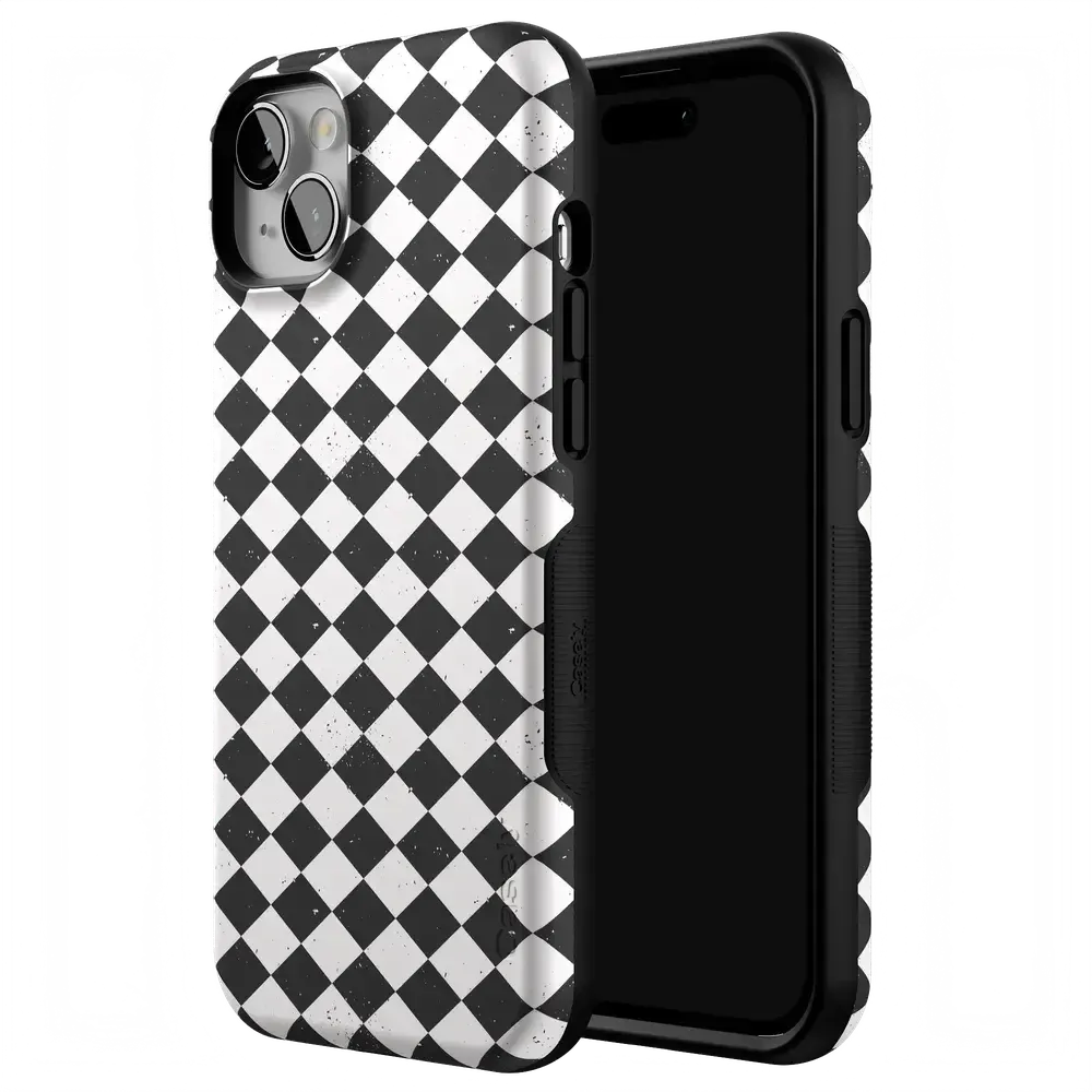 Salem's Hex | Black & White Checkered Case - Bansusa