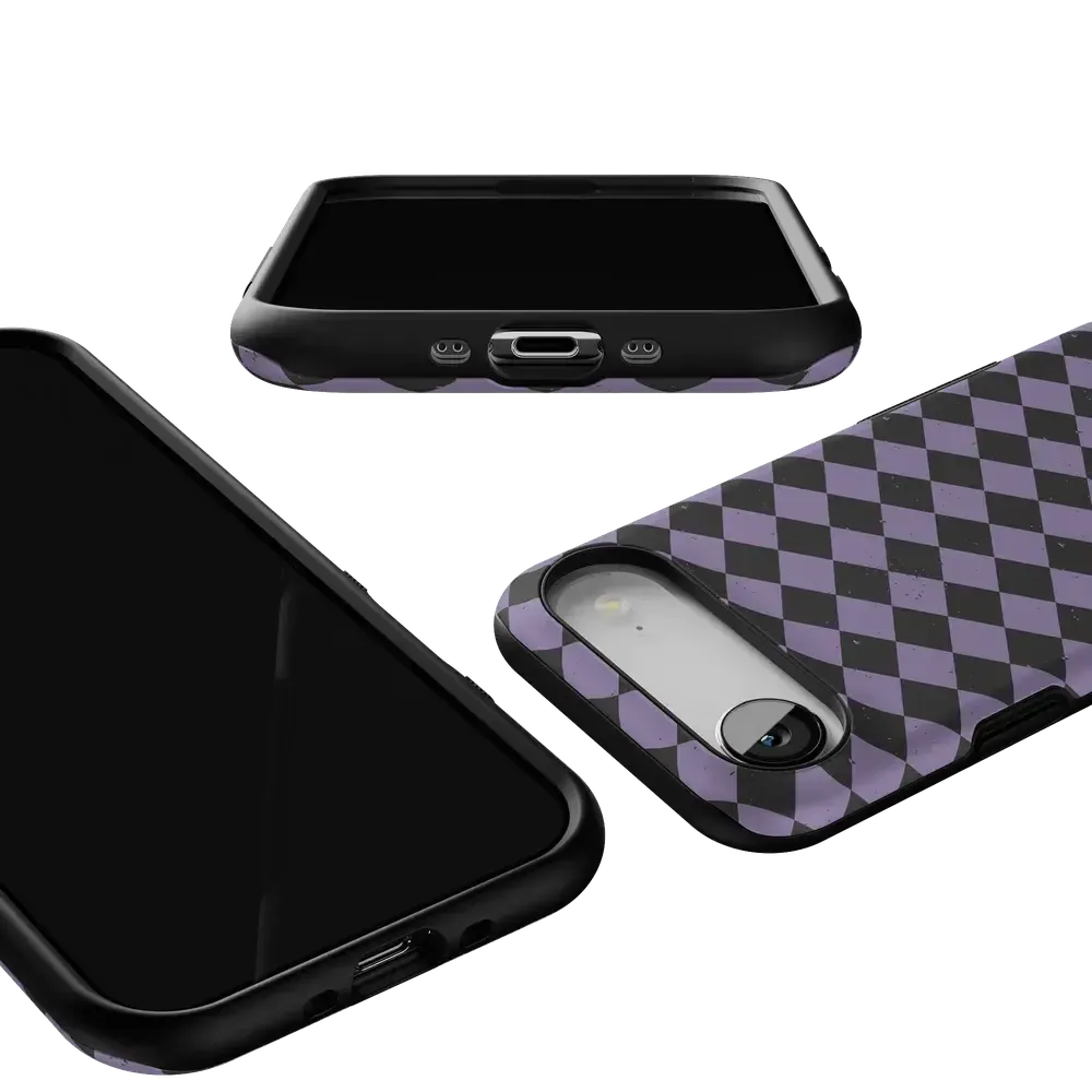 Midnight Hex | Purple Checkered Case - Bansusa