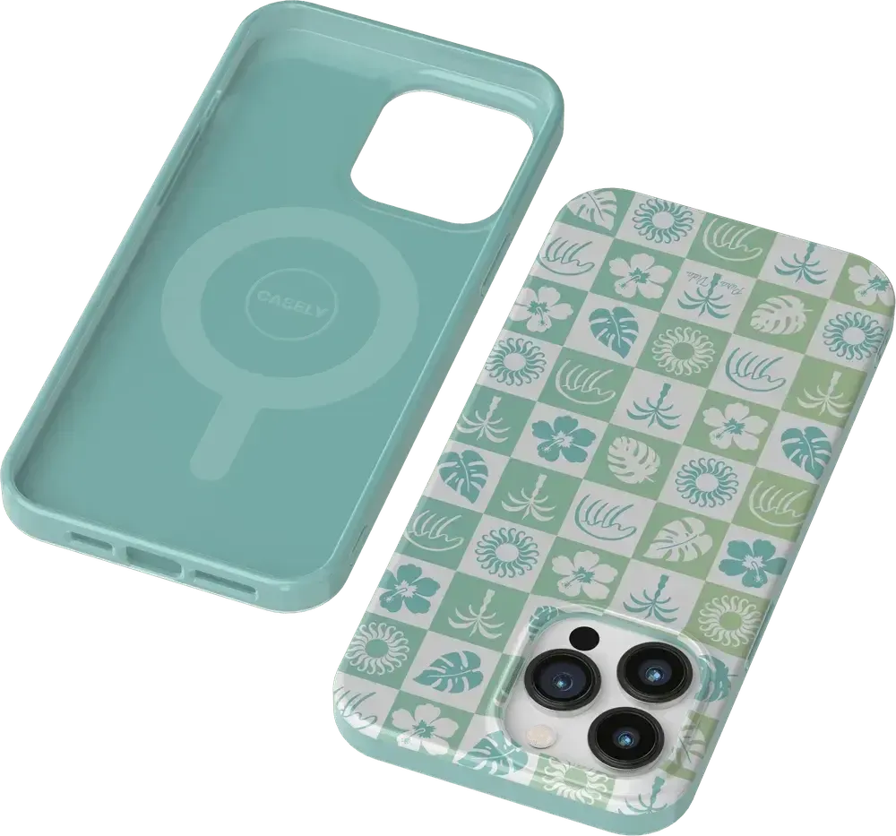 Coastal Checkers | Pura Vida Case - Bansusa