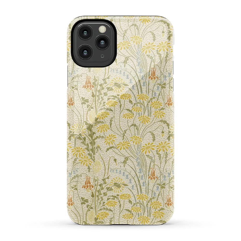 Boho Blooms | Golden Floral Case - Bansusa