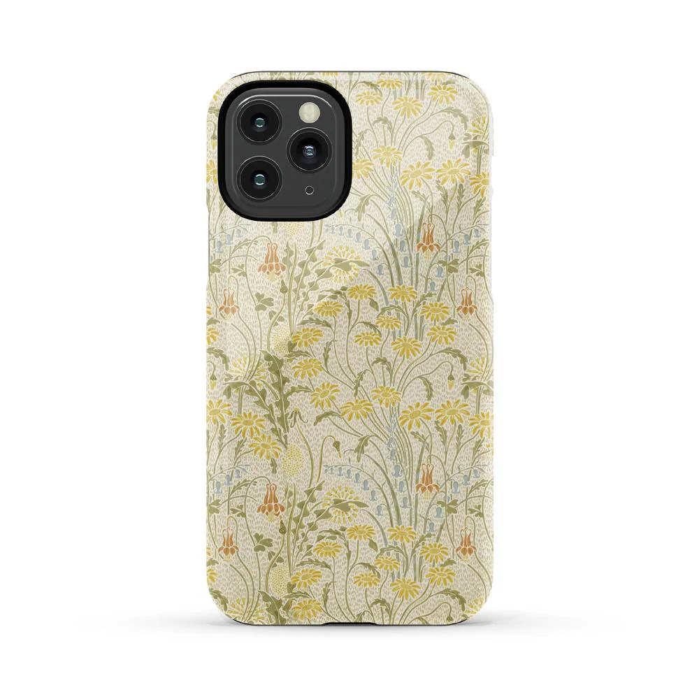 Boho Blooms | Golden Floral Case - Bansusa