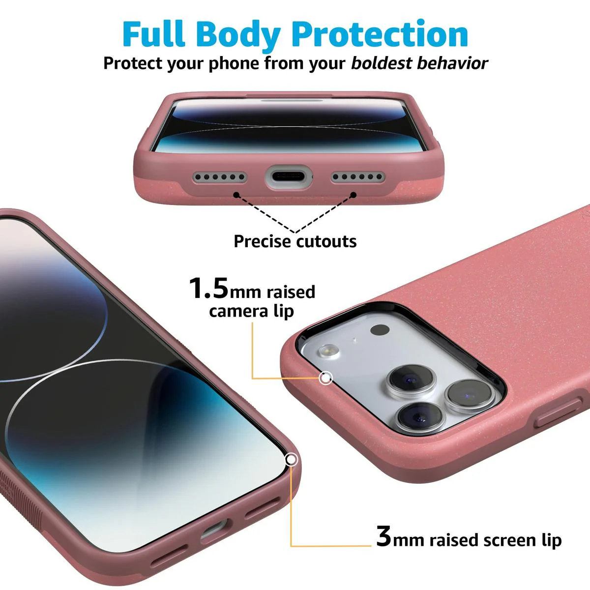 Starfish Wishes | Coral Pink Shimmer Case - Bansusa