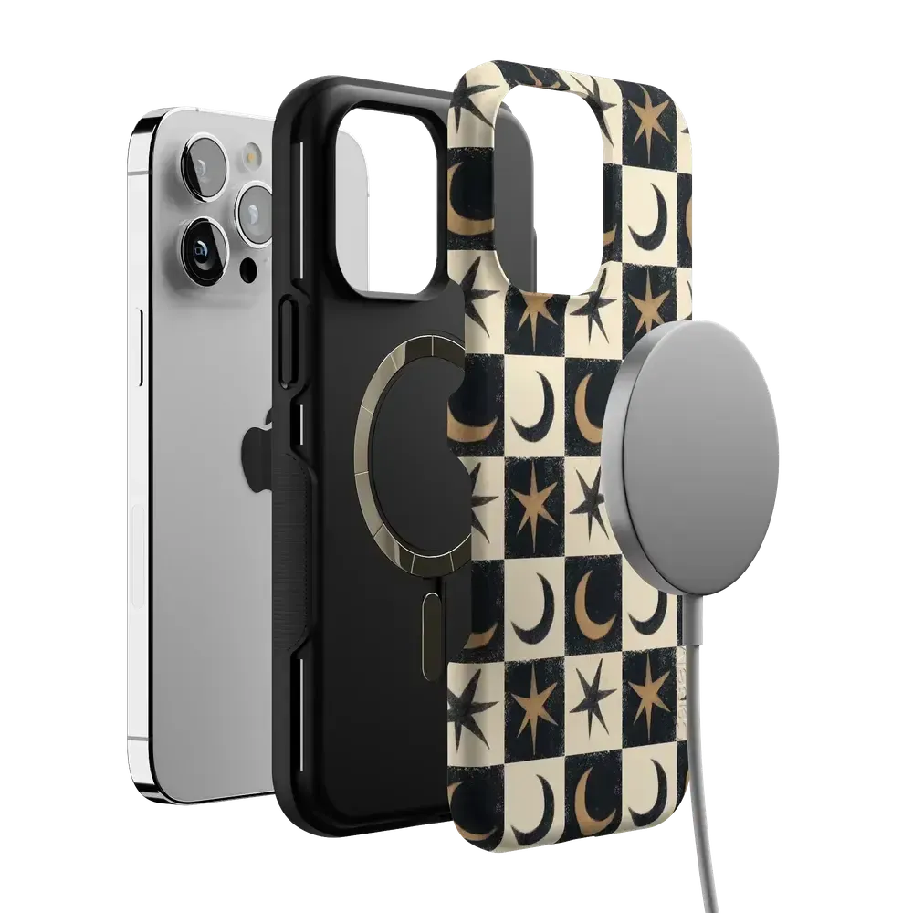 Mystic Moonstar | Black Celestial Case - Bansusa