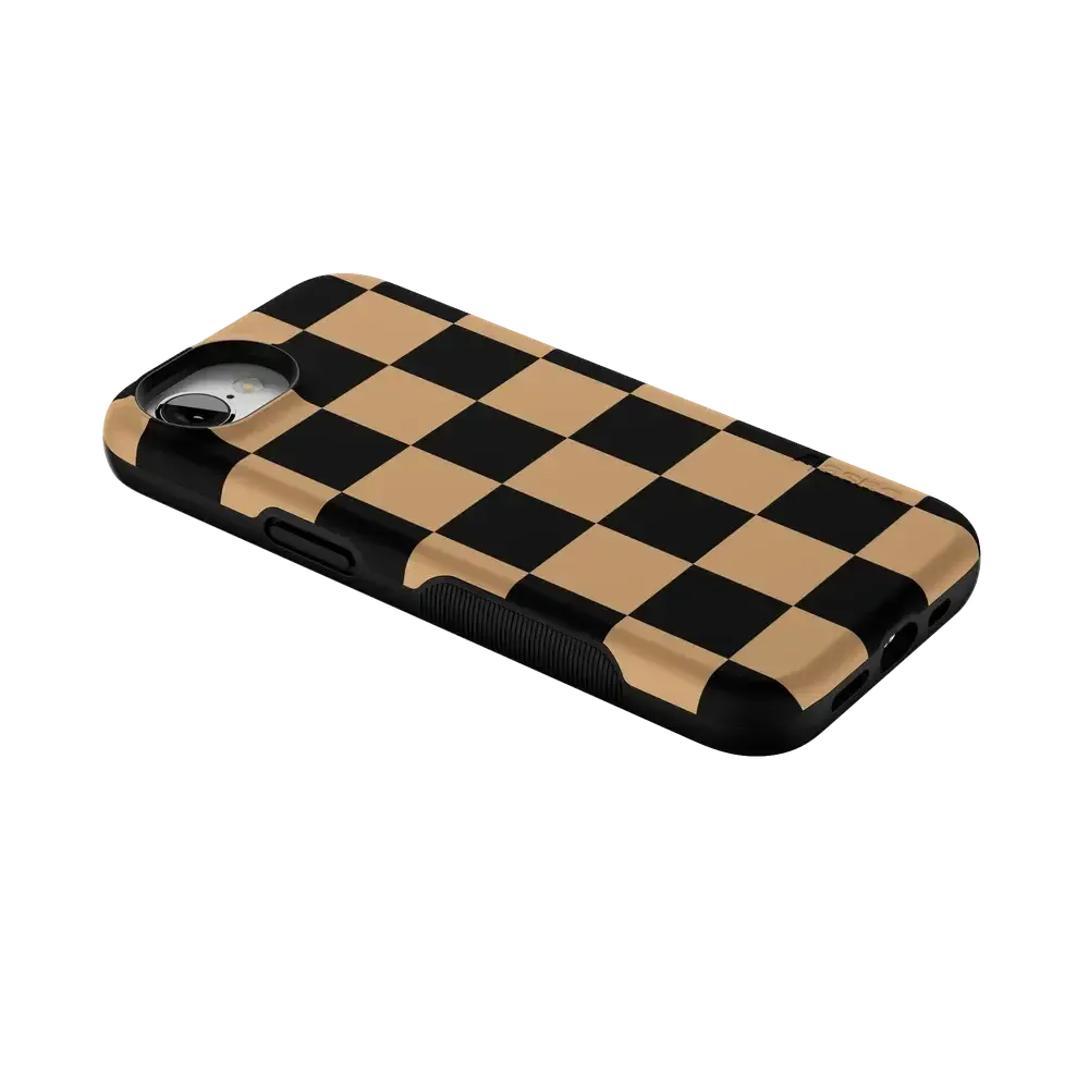 Fit Check | Black & Brown Checkerboard Case - Bansusa