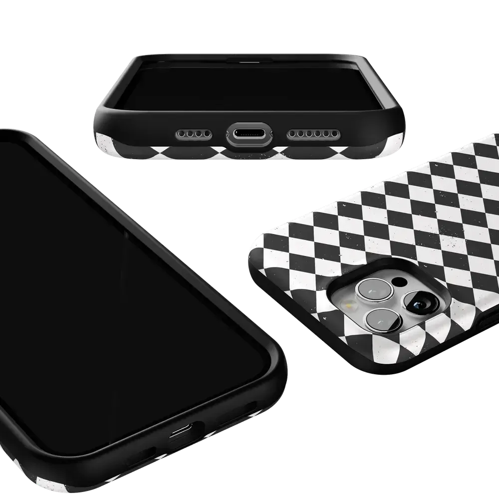 Salem's Hex | Black & White Checkered Case - Bansusa