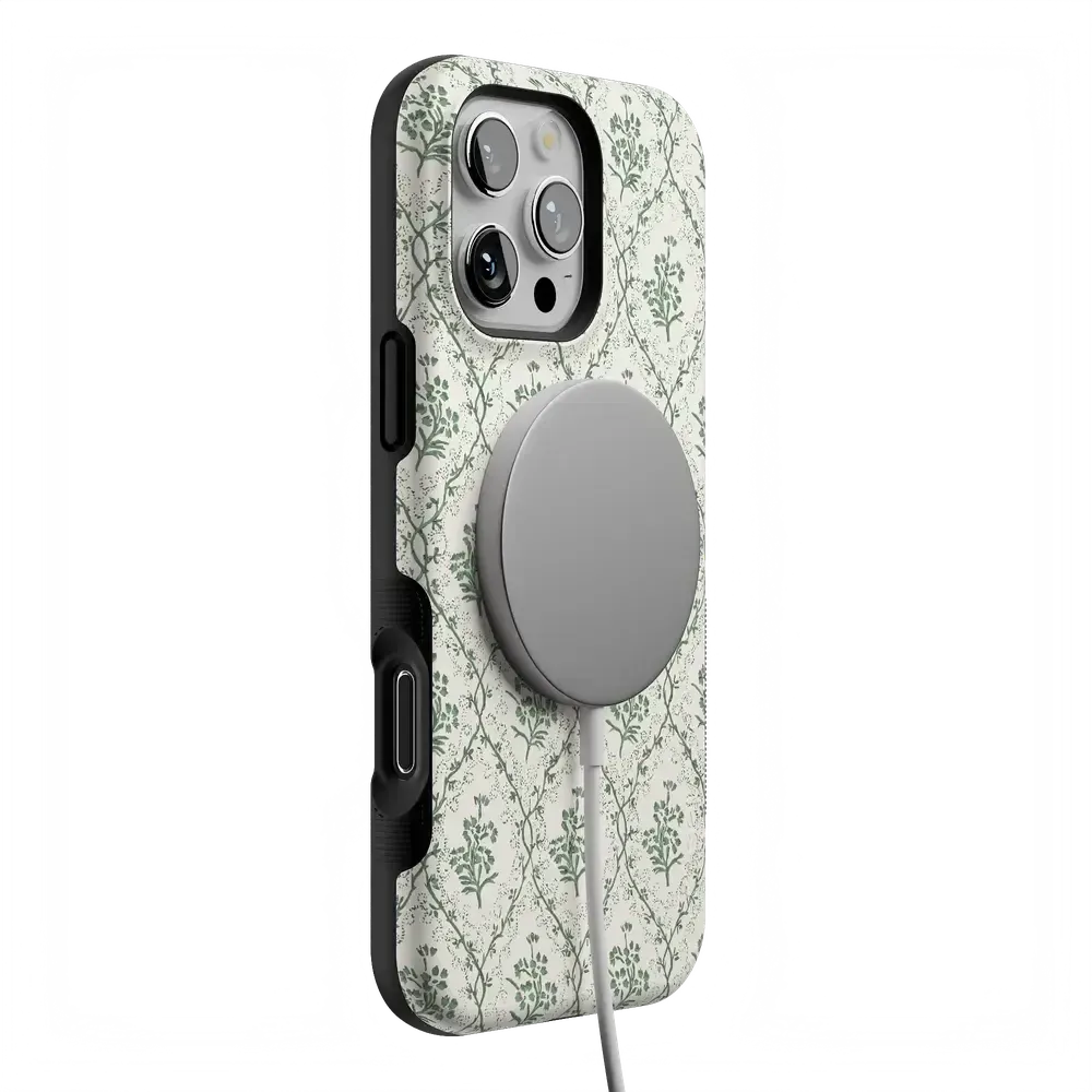 Sage Tapestry | Floral Vines Case - Bansusa