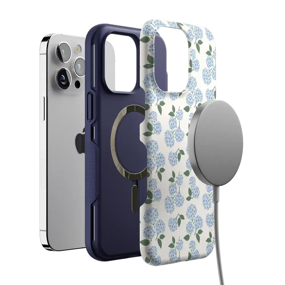 Nantucket Cottage | Blue Hydrangea Case - Bansusa