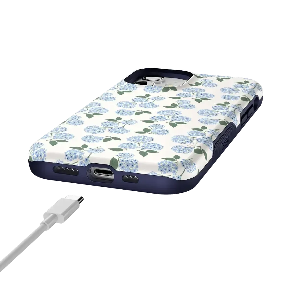 Nantucket Cottage | Blue Hydrangea Case - Bansusa