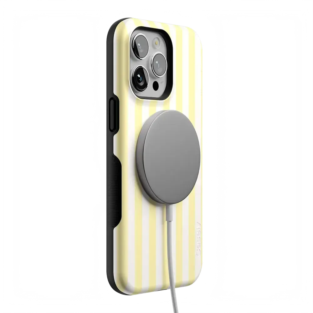 Butter Yellow Stripes | Sunday Best Case - Bansusa