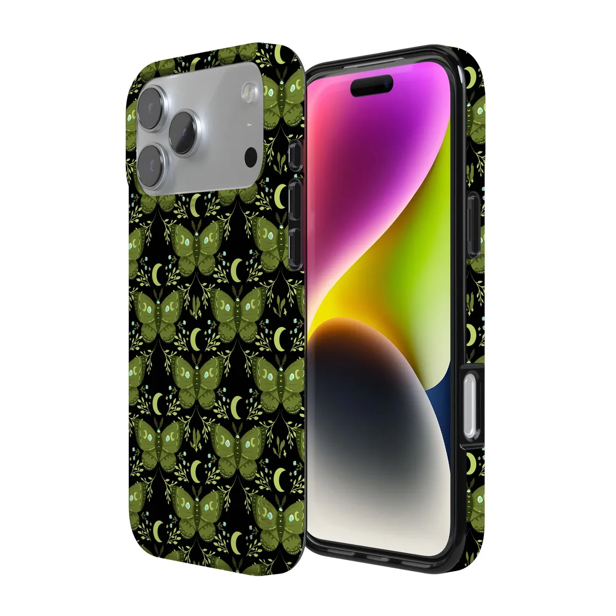 Mystic Moths | Green Twilight Case - Bansusa