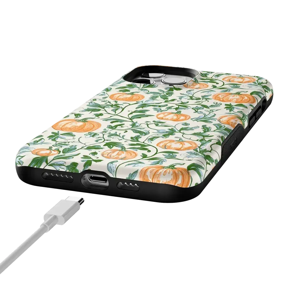 Pumpkin Patch | Green Vines Case - Bansusa
