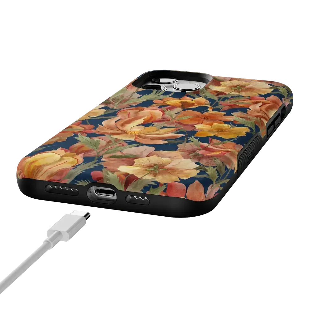 Fallen Gold | Antique Floral Case - Bansusa