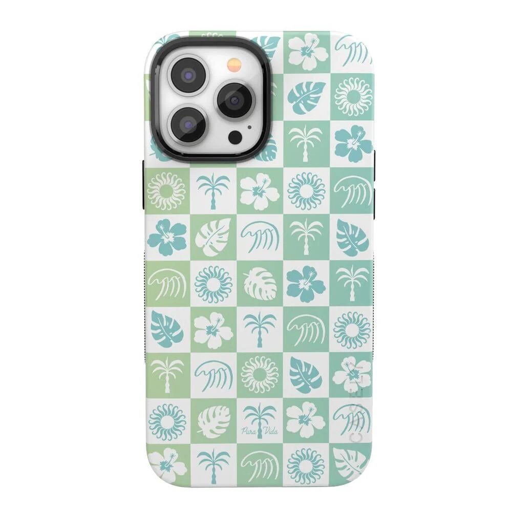 Coastal Checkers | Pura Vida Case - Bansusa
