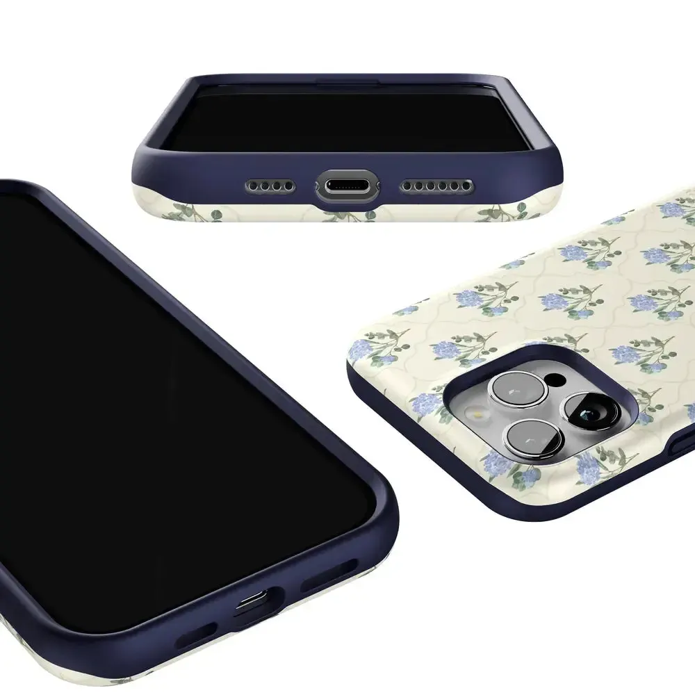 Vintage Garden | Blue Hydrangea Case - Bansusa