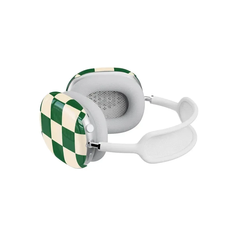 Fit Check | Green Checkerboard AirPods Max Case - Bansusa